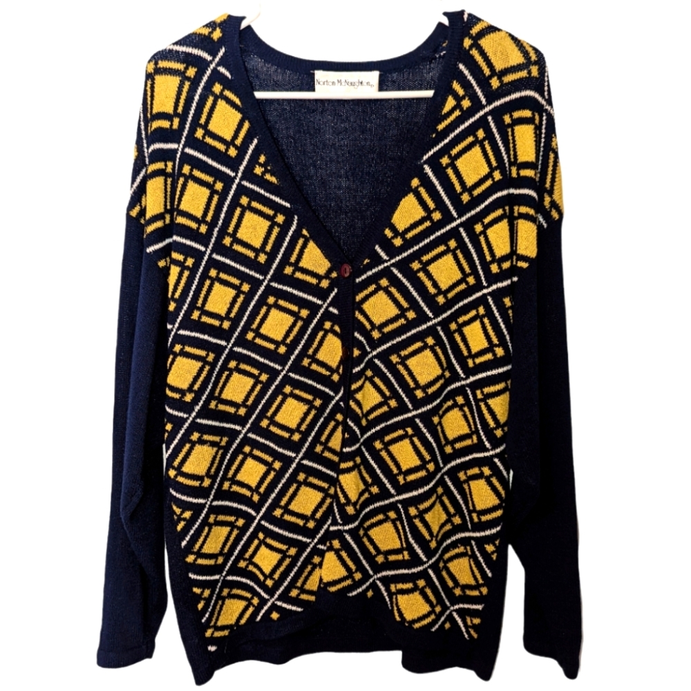 Norton McNaughton Vintage Cardigan Large